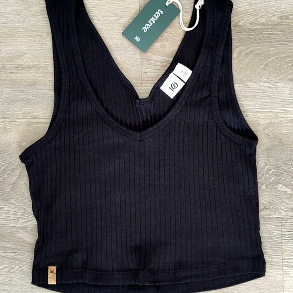Tentree Women's Eco-Friendly Tank Crop Top, NWT - Picture 3 of 4